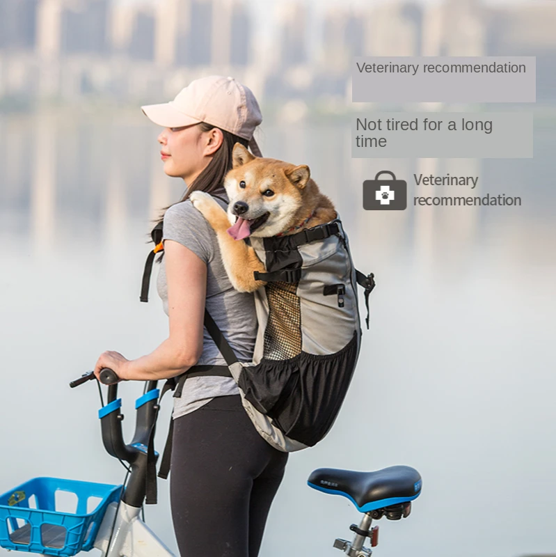 de transporte para perros pequeños y medianos, mochila grande y transpirable, Corgi Shiba Inu Teddy Bichon Frise|Transportines para perros| - AliExpress