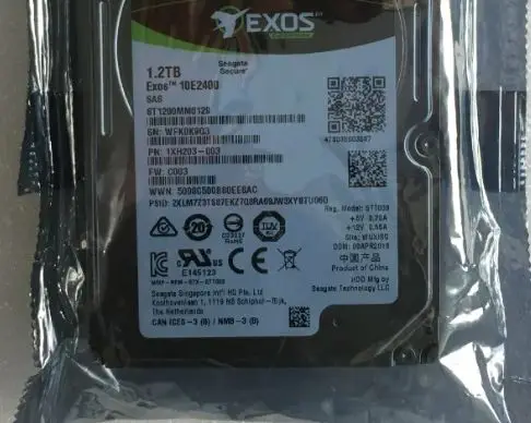 For EXOS 10E2400 ST1200MM0129 1 2T 10K SAS 12Gb 2 5 inch 256M server hard drive