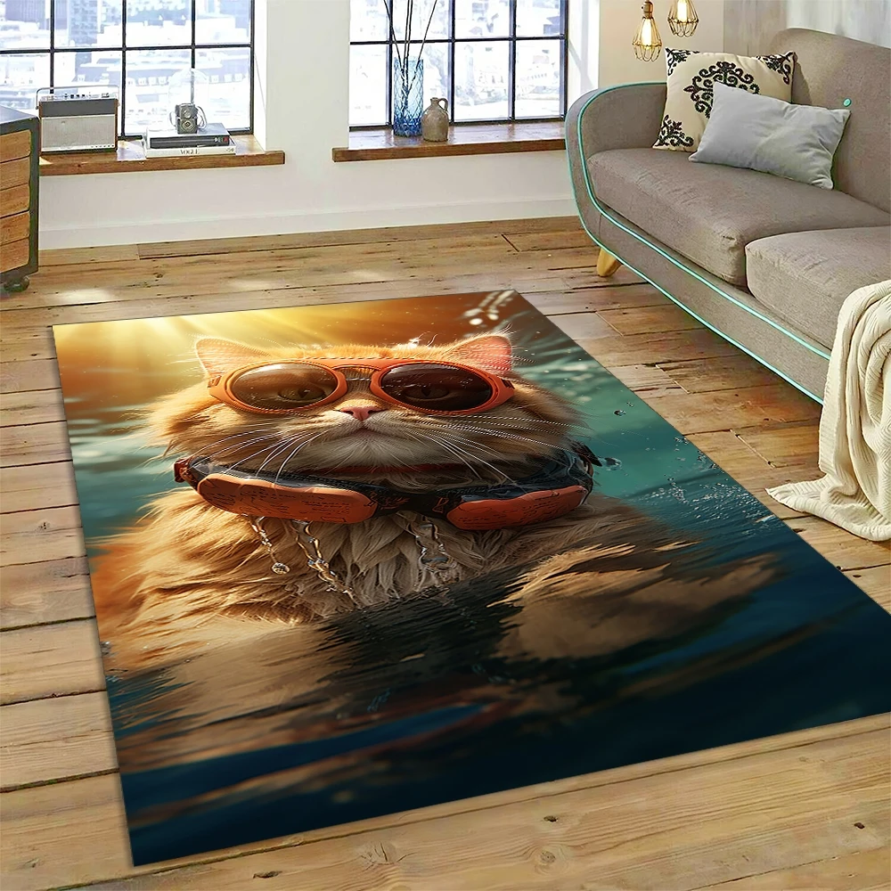 Tapetes temáticos de gatos persas: Uma fofura para sua casa! 19 Sa2e620a380394e04b49941fabc0b6f8ch