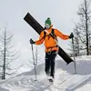 Snowboard Bag Adjustable Waterproof Ski Storage With Handle Protective Ski Bag Skiing Helmets Poles Goggles Storage Bag 3