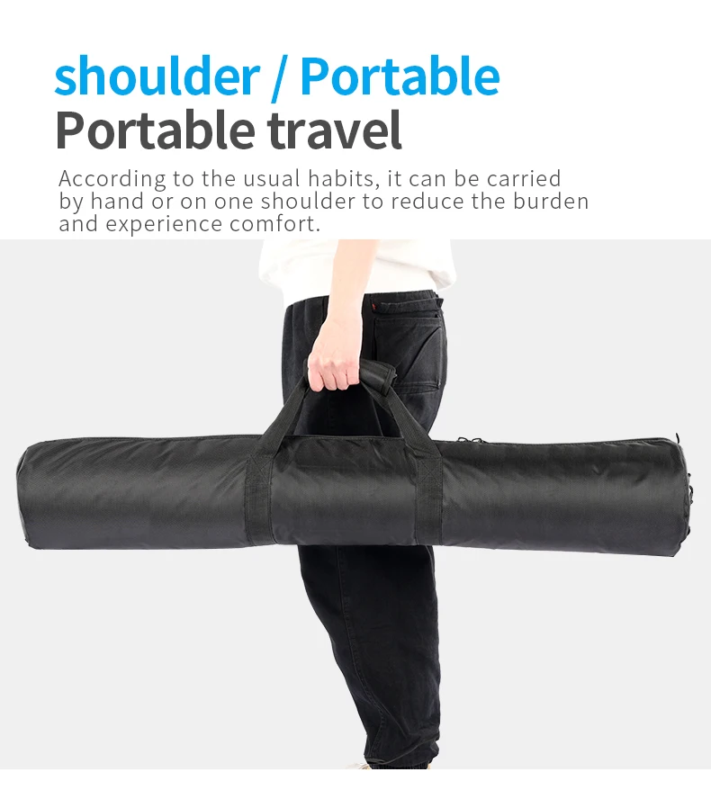 70-125cm Fishing Bag Rob Case Waterproof Light Stand Bag For Tripod Monopod Came