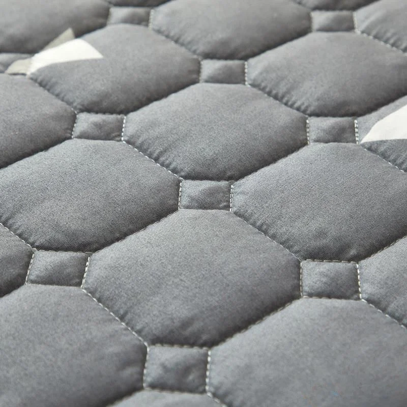 모던 심플 스타일 접이식 소프트 매트리스 프로텍터 얇은 모델 가정용 침실 학생 기숙사용 논슬립 폴리에스터 섬유