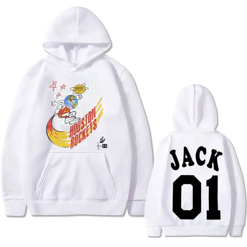 Cactus Jack Double Sided Print Hoodie Men Women Oversized Sweatshirt Men's Hip Hop Style Streetwear Male Fleece Cotton Hoodies