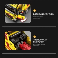 1794PCS Wrecker TECHNICAL RC Car Building Blocks Rescue Truck STEM Engineering Remote Control Car Model Bricks Kids Toys Gifts 5