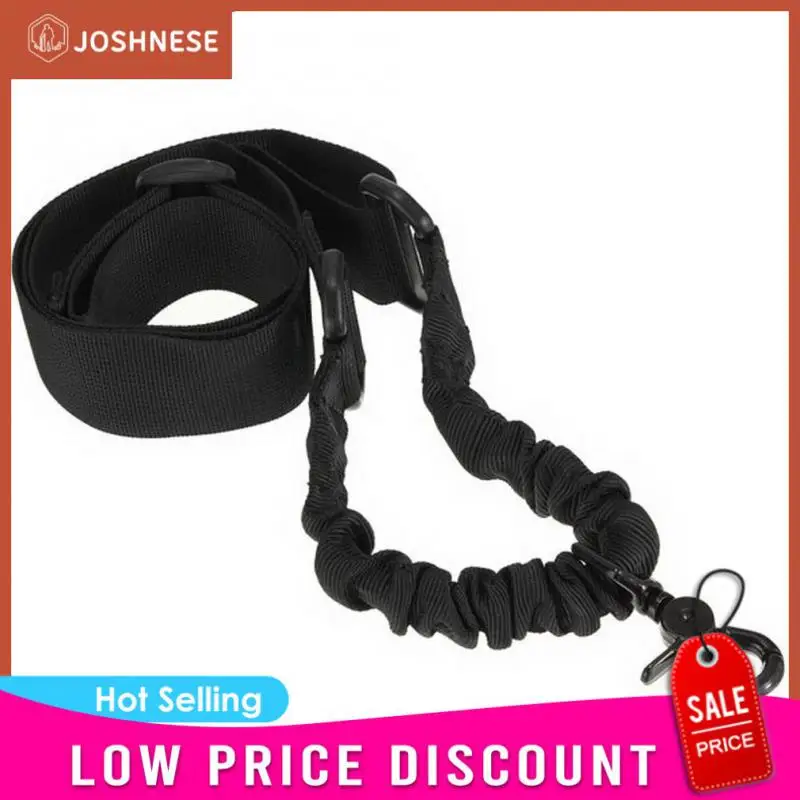 

Тактическая одноточечная регулируемая система строп для винтовки с растяжкой черный ремень для охотничьего оружия аксессуары для фотооружия Прямая поставка