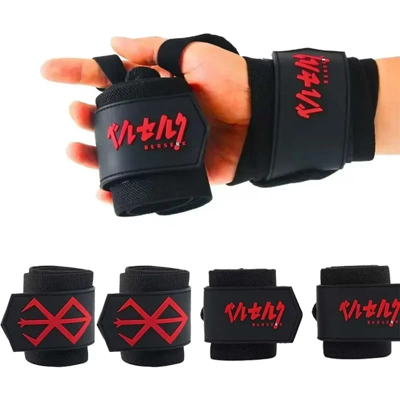 Soft Fitness Wrist Wraps Gym Weightlifting Wrist Straps Sports Bench Press Deadlift Wristband Strength Training Support weightlifting straps