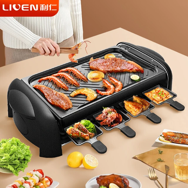 Buy Smokeless Electric Roast BBQ Grill Indoor Grill Nonstick Pan