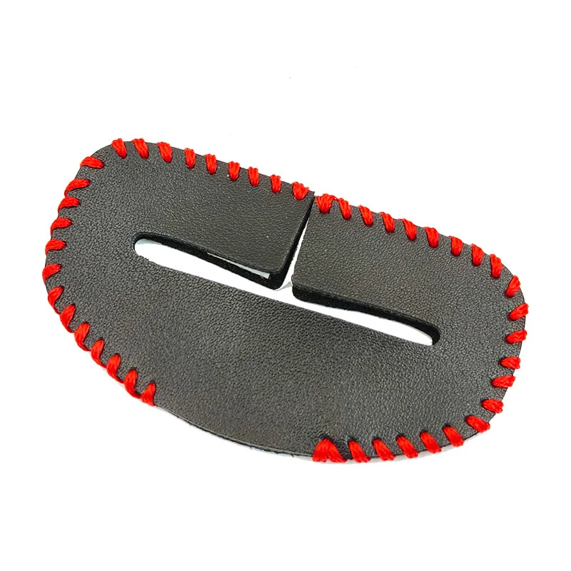 Premium PU Leather Seat Belt Buckle Protector – Anti-Scratch Cover for Enhanced Interior Safety