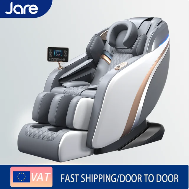 Jare 008C 2024 New upgrade 4D Whole Body airbag Massage chair Electric Bluetooth speaker Large LCD massage chair sofa