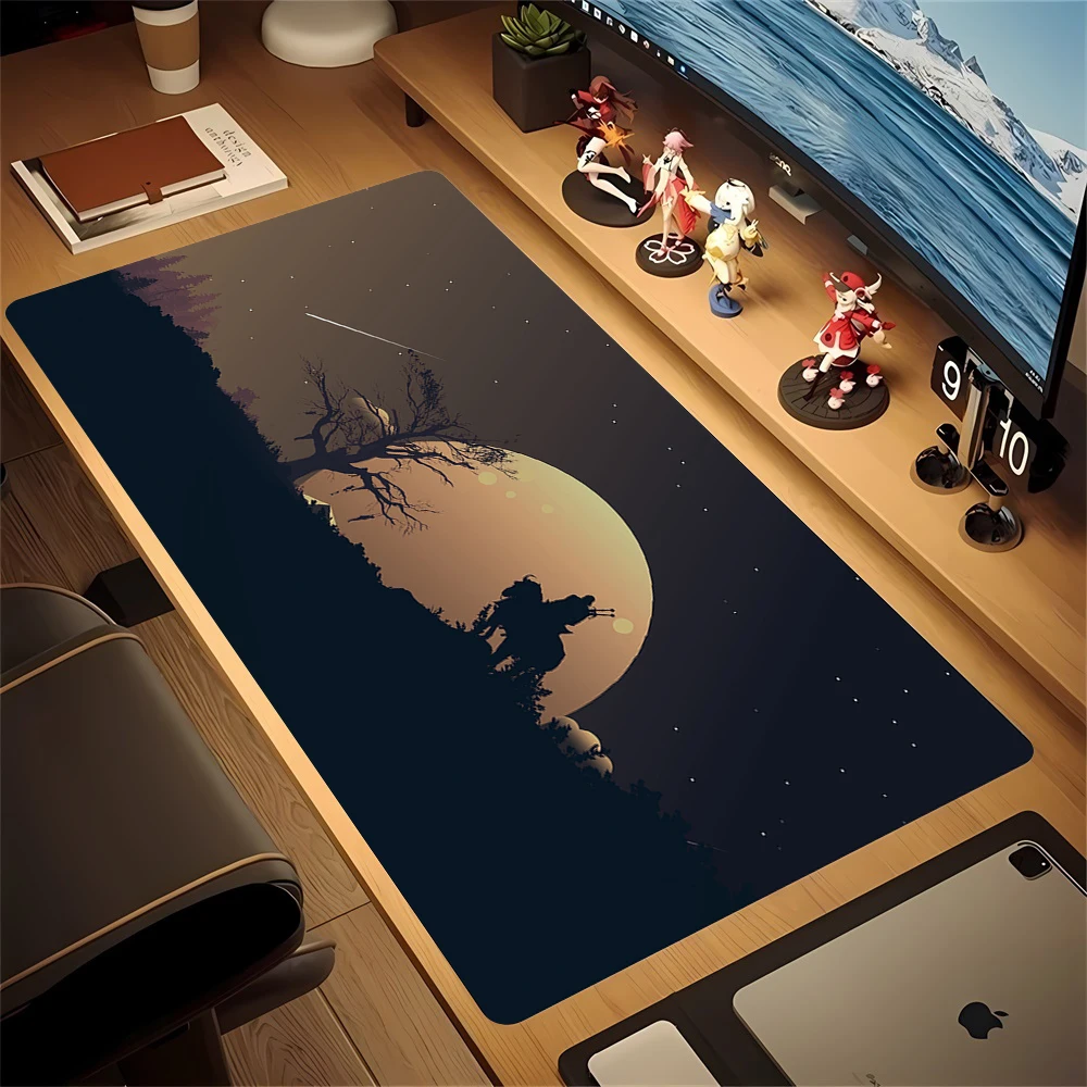 XXL Non-Slip Rubber Desk Mat - The W-Witchers 3 Gaming Design