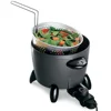 Multi-Cooker Steamer Versatile Cooking Appliance Steaming Roasting Frying Control Master® Heat Control Easy Draining Basket 3