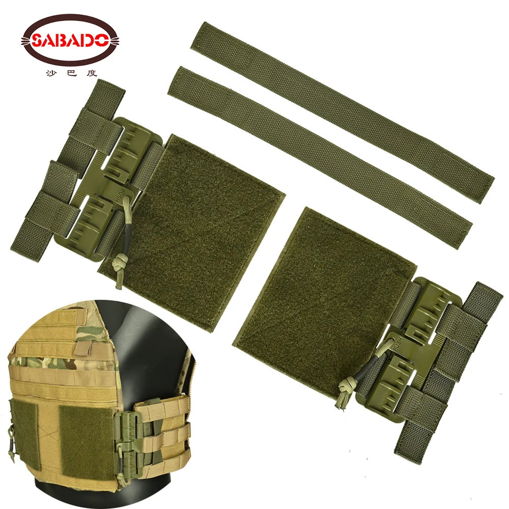 MOLLE Quick Release Buckle Tube Cummerbund Adapter Kit For Plate - View #4