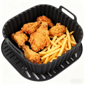 Reusable Silicone Air Fryer Liner 1