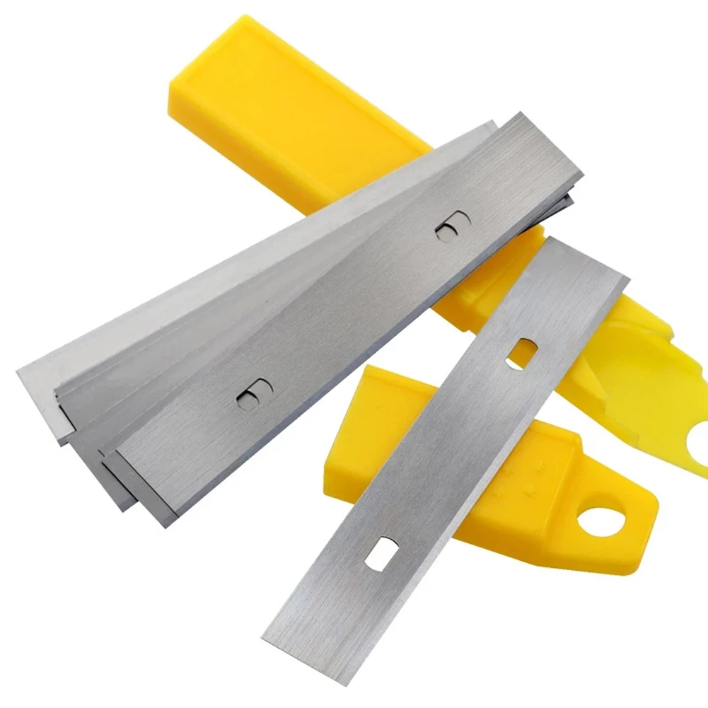 Description Picture 3 of item10pcs Steel Scraper Blades Replacement For Car Sticker Remover Decals Window Glass Clean Scraper Glue Remover