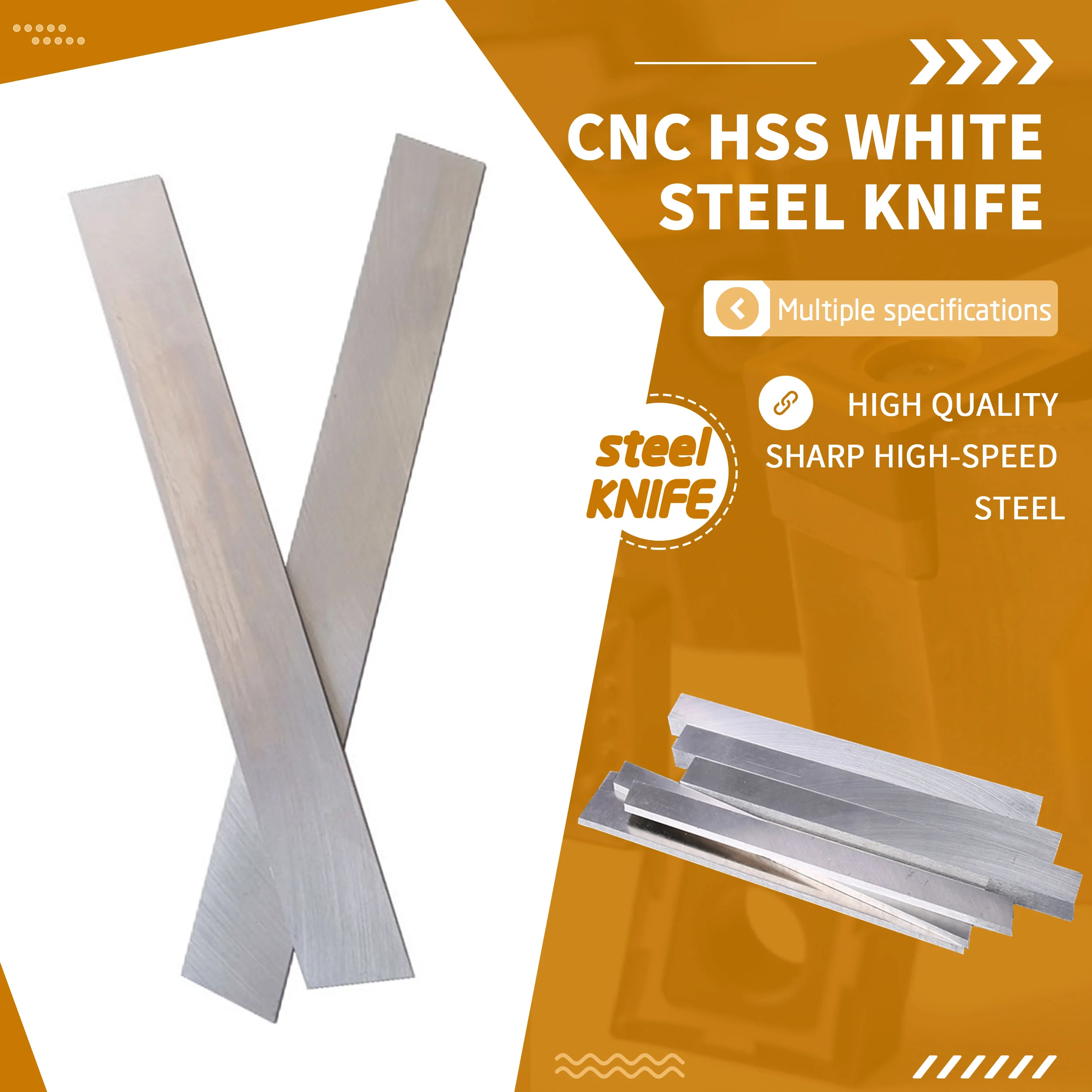 

25x30x300mm HSS White Steel Knife High Speed Steel Raw Materials Tools Embryo Knife Steel Long Knives Blade High Hardness Uncut