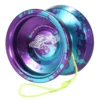 LESHARE Yoyo Ball Aluminum String Trick YoYo Balls Competitive Yo Yo Gift with Bearing Strings and Gloves Classic Toys 2