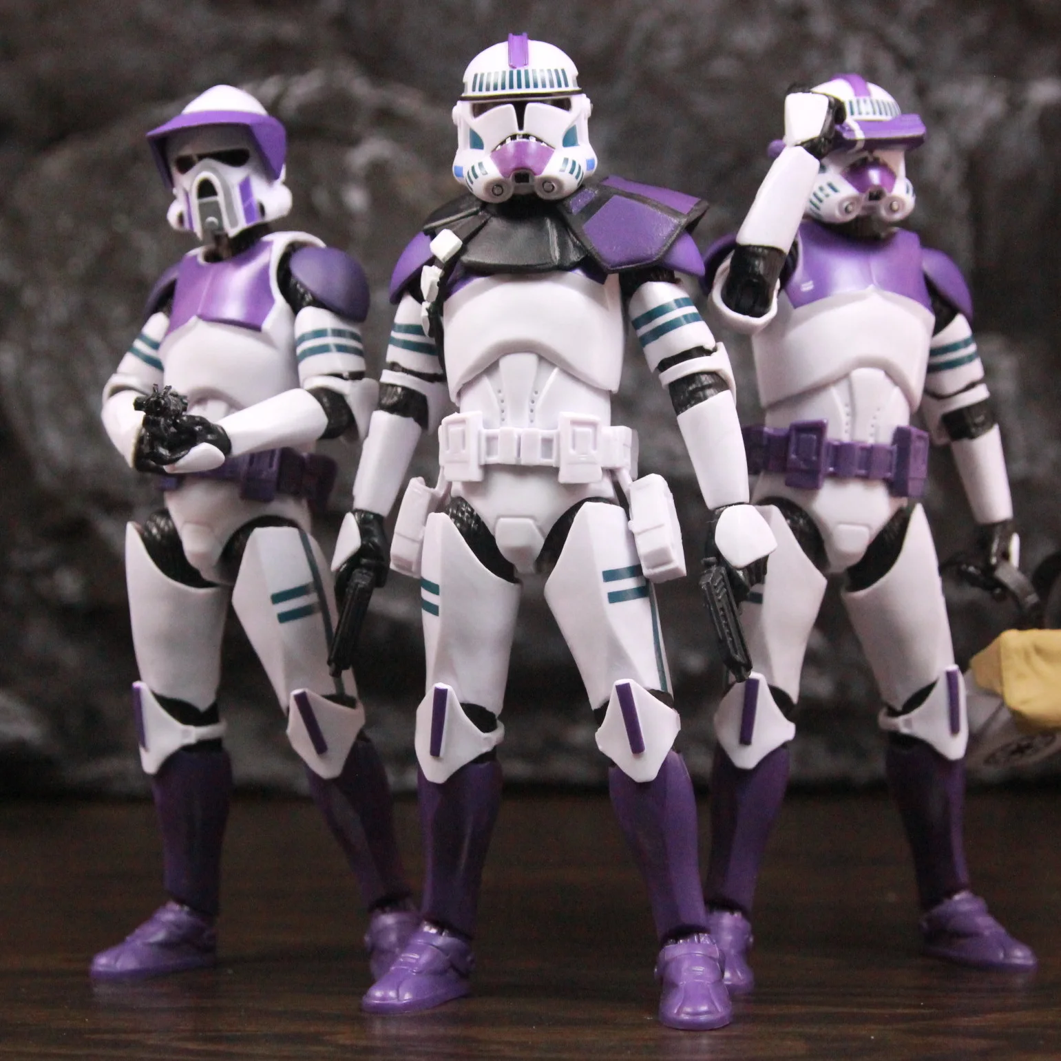 New Body 187th Legion Purple Phase II P2 ARF Trooper Rocket Team