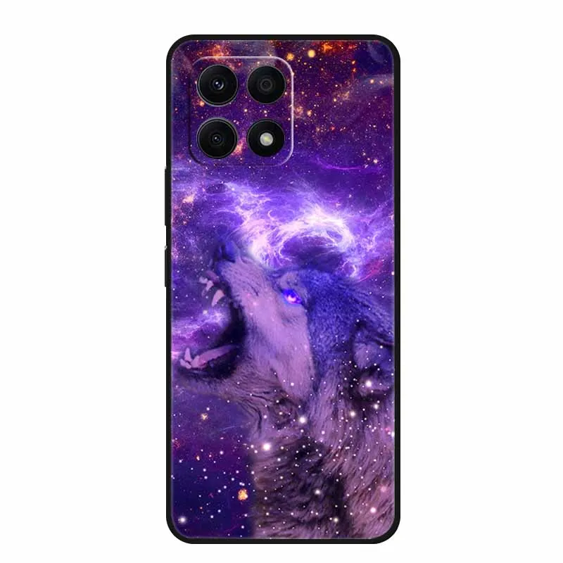 Lion Wolf TPU Silicone Protective Case - Soft Printed Cover