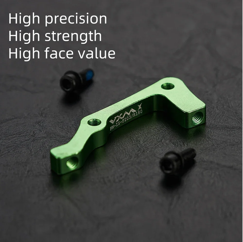 Bike Brake Rotors Front Rear 180mm 203mm Caliper Adapter Aluminum Alloy Post Mount