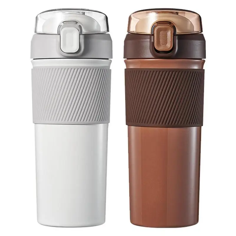 

Stainless Steel Travel Thermos Mug 650ml Coffee Cup Vacuum Flask Insulated Leakproof Lid Thermal Mug For Hot And Cold Drinks