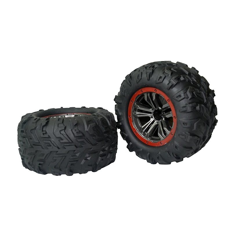 GOOD~RC Car Wheel Tire Tyres for XLF X03 X04 X-03 X-04 1/10 RC Car Brushless Monster Truck Spare Parts Accessories - Image 3