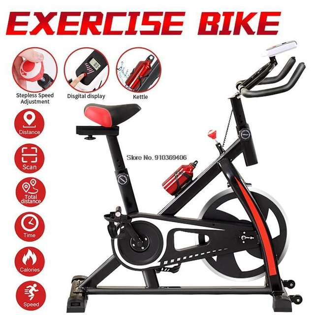 Vélo d'exercice stationnaire pour entraînement cardio, vélo d