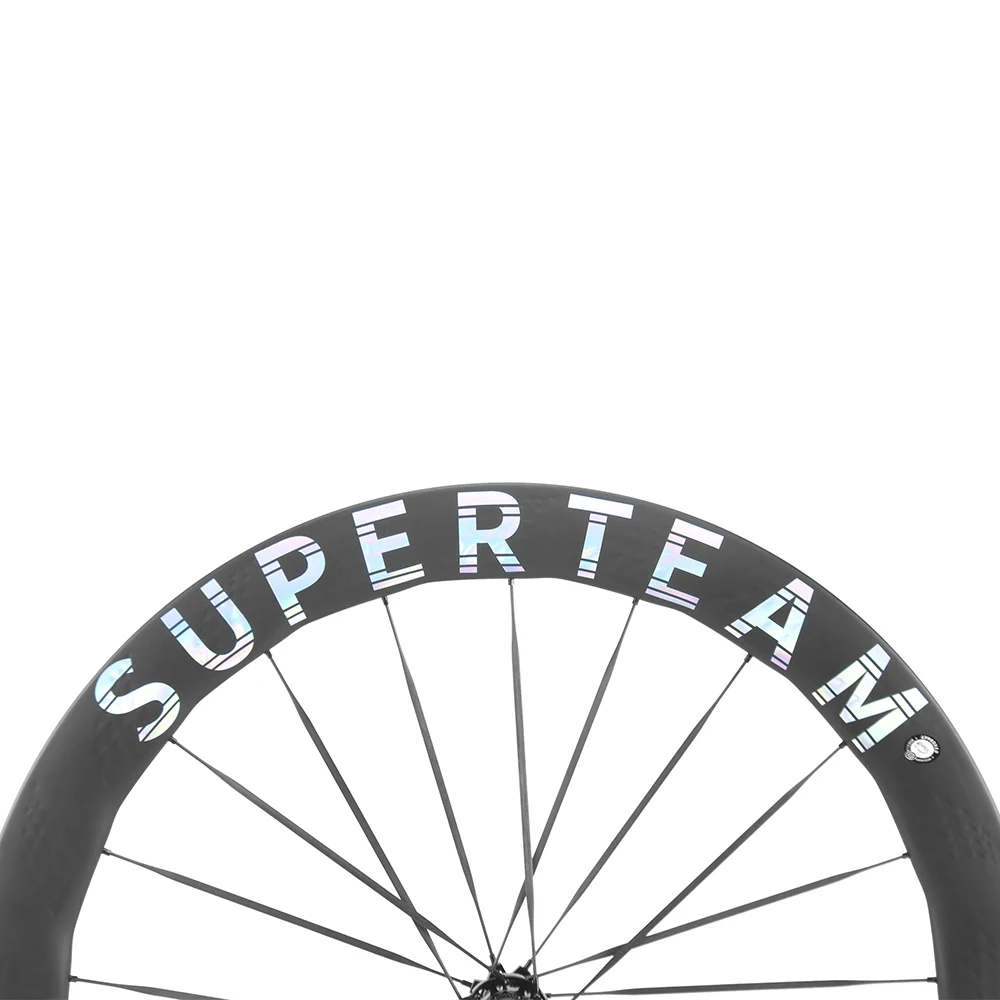 SUPERTEAMカーボンスポークディスクブレーキ50mmチューブレスカー Amazon | SUPERTEAMカーボンスポークディスクブレーキ50mmチューブレス