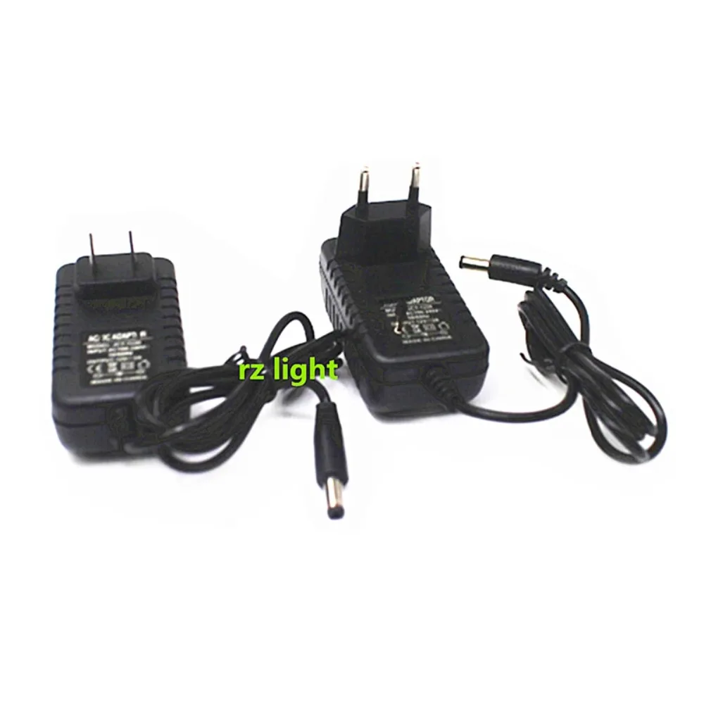 Description Picture 2 of item1PCS 24W EU US Plug Driver Adapter AC110V 220V to DC 12V 2A 5.5*2.1mm LED Power Supply For LED Strip Lights Transformer Adapter