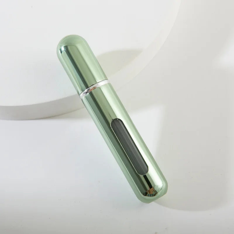 Perfume Bottle 5/8/10ml Self-Pumping Dispenser Bottom Direct Spray Aluminium Portable