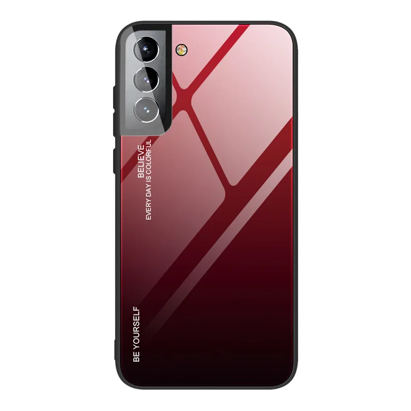 Phone Case for Samsung Galaxy S22 Ultra 5G Stained Glass Gradient Phone Protective Cover for Galaxy S22 Plus S22Ultra S22+/S22U samsung cute phone cover Cases For Samsung