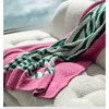 Light Luxury Retro Vase Air Conditioning Blanket Sofa Cover Blanket Deluxe Sense of Four Seasons Blanket Nap Office Blanket 2