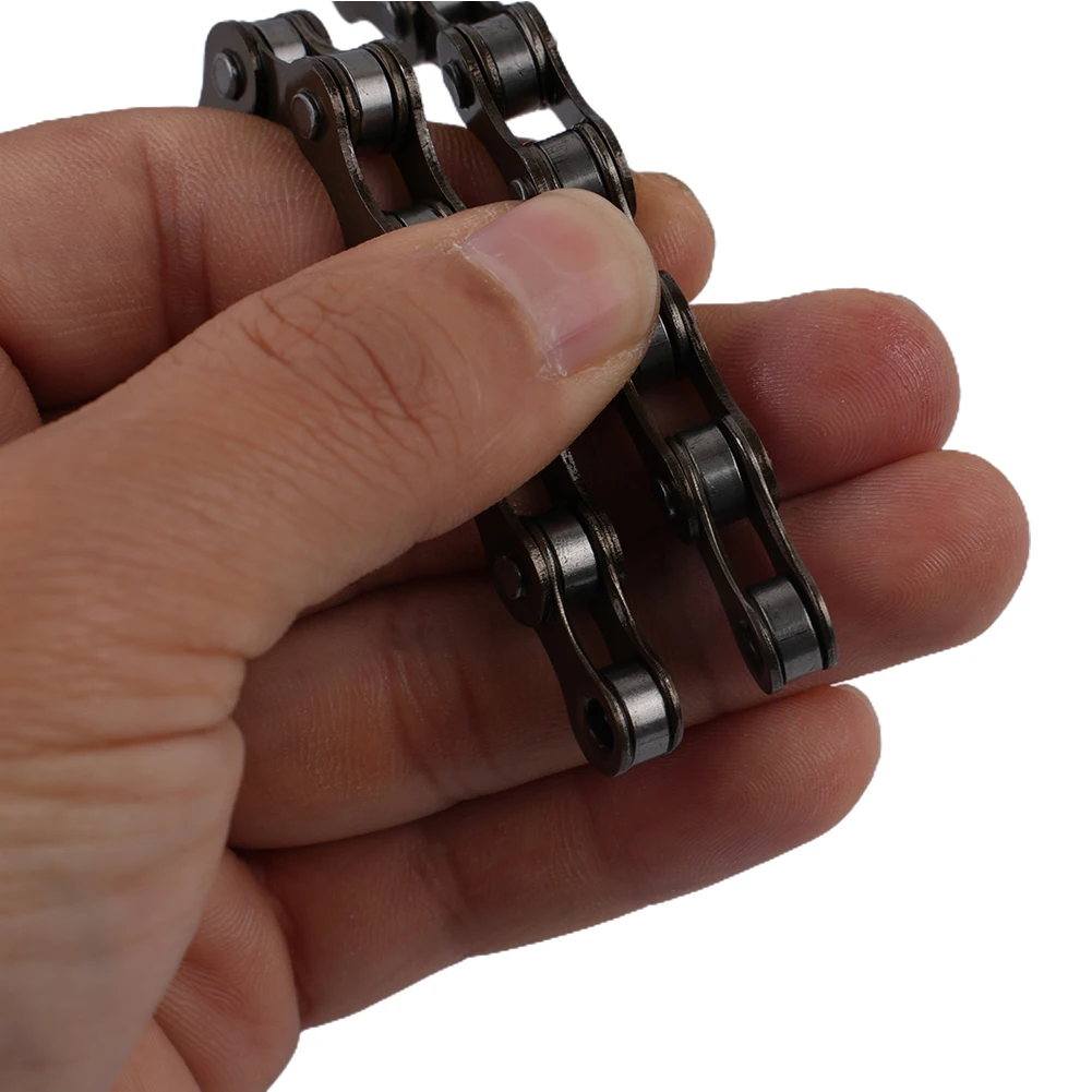 

Карбоновый стальной велосипед цепь для односкоростных велосипедов, многослойное гальваническое покрытие для длительного использования, подходит для гонок