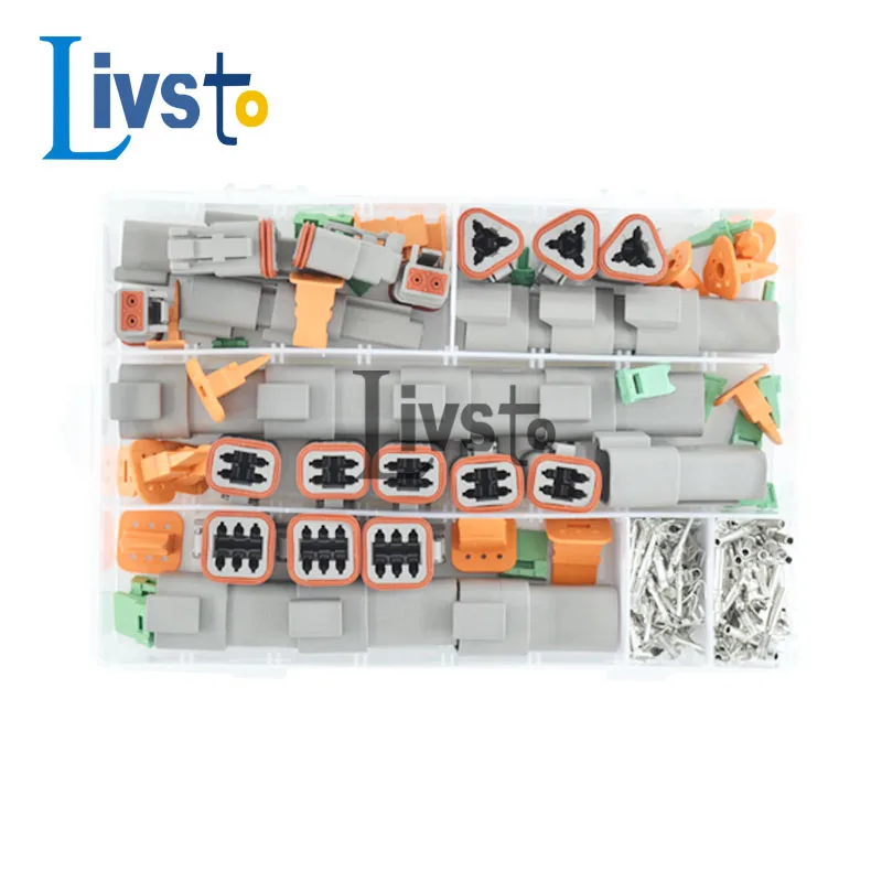 Pino Deutsch dt Impermeável Caixa de Conector Automático Dt062 6s Dt04-2 p Automotivo Selado Plug com Terminais 2