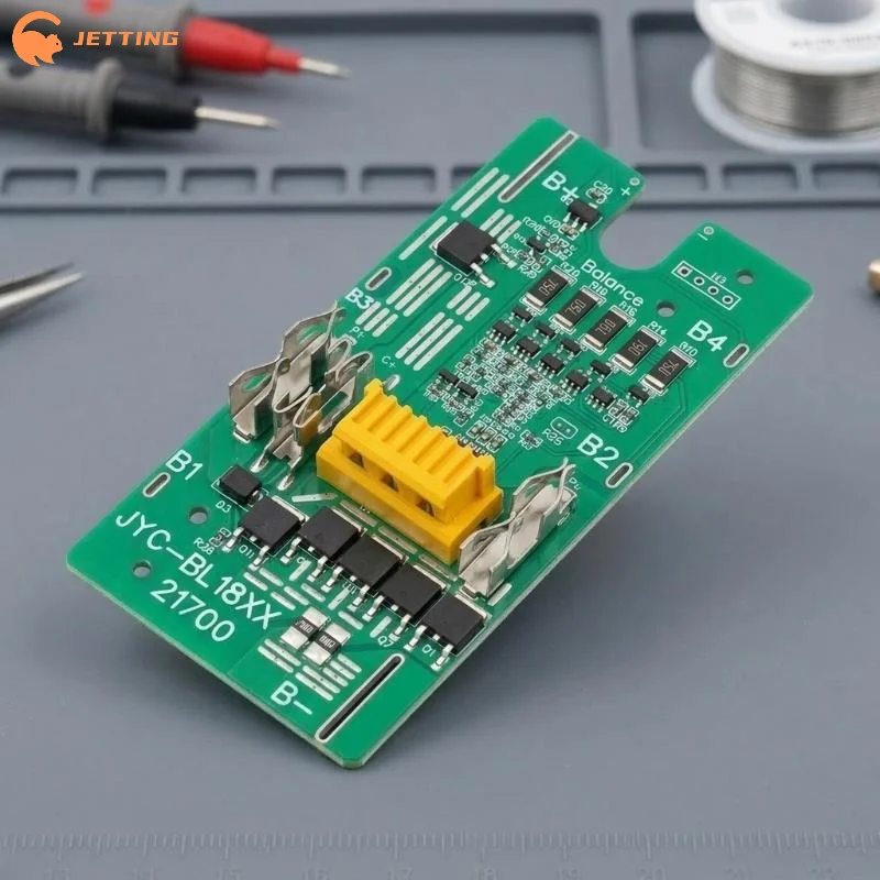 (Nuovo) 1 pz. Scheda PCBA BMS per batteria agli ioni di litio da 18V, circuito di bilanciamento e ricarica per pacchi batterie agli ioni di litio BL1830 BL1860 BL1890 - immagine 3