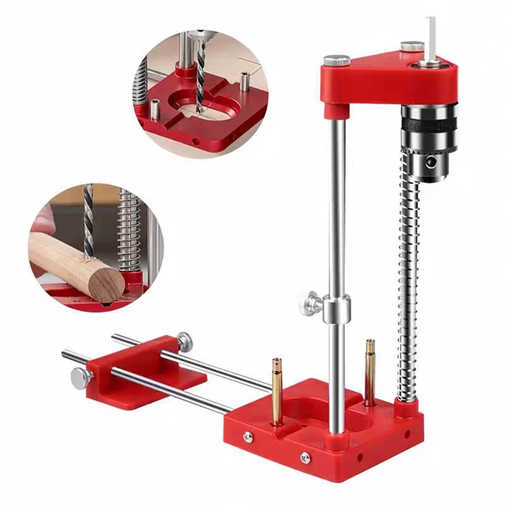Electric Drill Hole Locator Adjustable Punch Hole Stand Holder drill locator