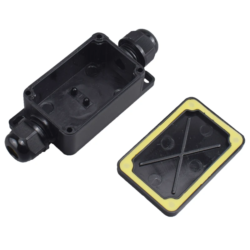 IP66 Waterproof Junction Box 2 Way 3 Way 3mm-6.5mm Cable Connector Sealed Retardant Electrical Outdoor Waterproof Box