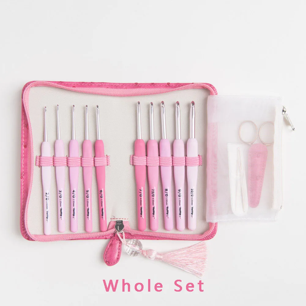 Original Tulip Etimo Rose Crochet Hook Set Of Knitting Needles Knitting Pro  Set Needle Diy Knitting Hooks Kit Free Shipping - AliExpress