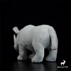 White Rhinoceros High Fidelity Anime Cute Plushie Rhino Plush Toys Lifelike Animals Simulation Stuffed Doll Kawai Toy Gifts Kids 4