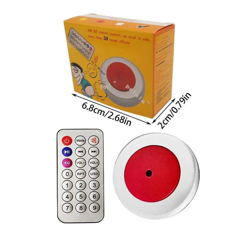 Fart Machine With Remote Funny Kids Fart Machine Multipurpose Prank Toys Wireless With Realistic Sounds For