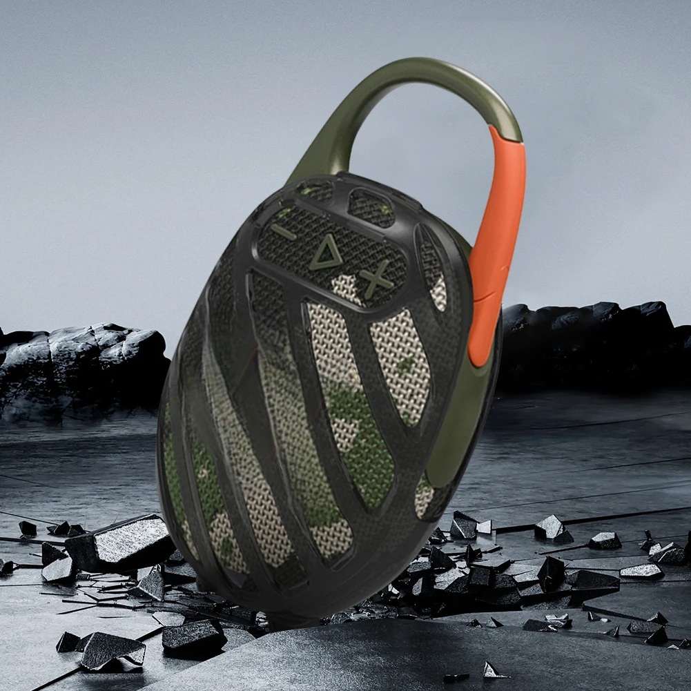 Audio Protective Case for JBL CLIP 5 Bluetooth Speaker Accessories Anti-Scratch Transparent Speaker Shell TPU Transparent Case