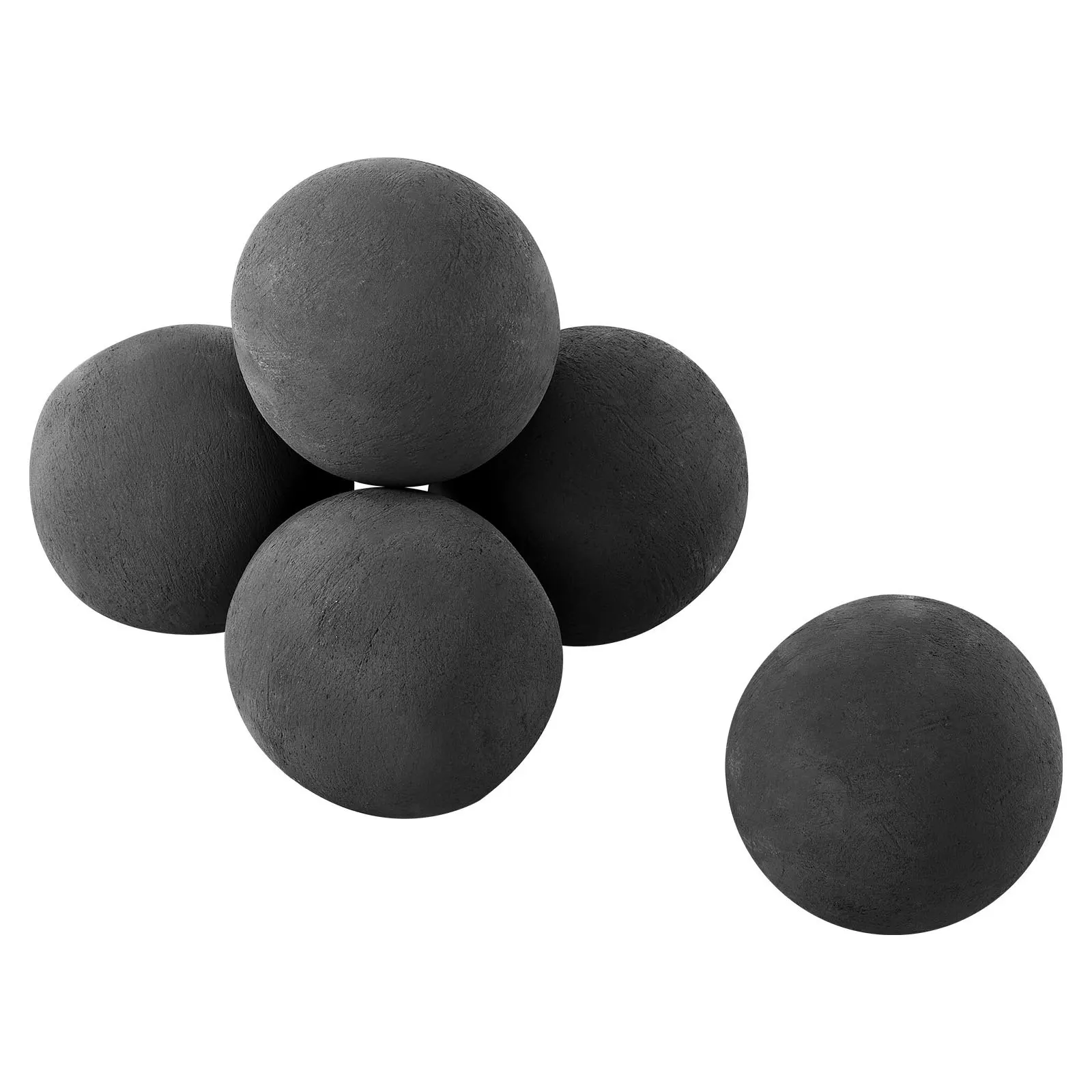 5 Inch 6 Pcs Ceramic Fire Balls 4