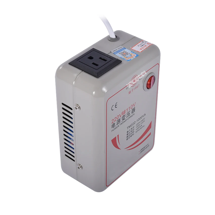 Voltage Converter 1 PC 1000w 1KVA Step Down Voltage Converter Transformer 220v-240V to 110v-120V