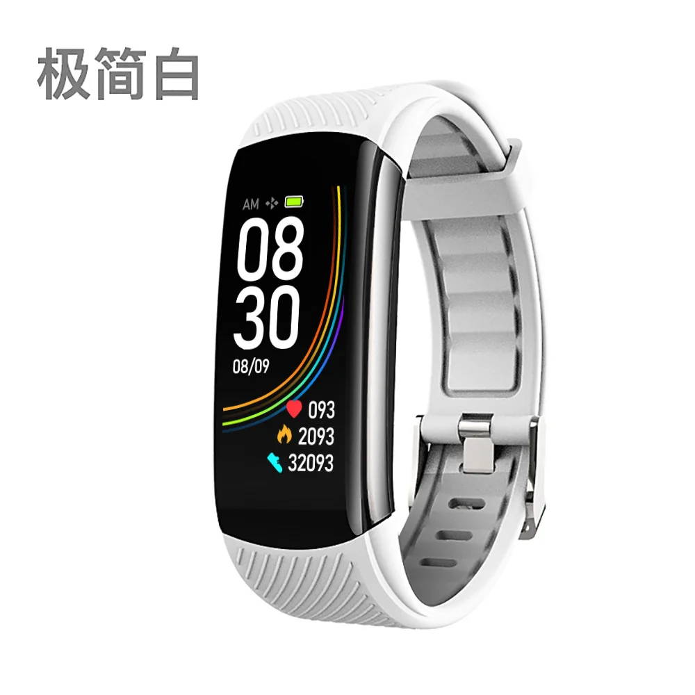 Health Monitoring Smart Bracelet Watch IP67 Wristband USB Charging Heart Rate/ Blood Pressure/ Blood Oxygen As Bluetooth Headset 