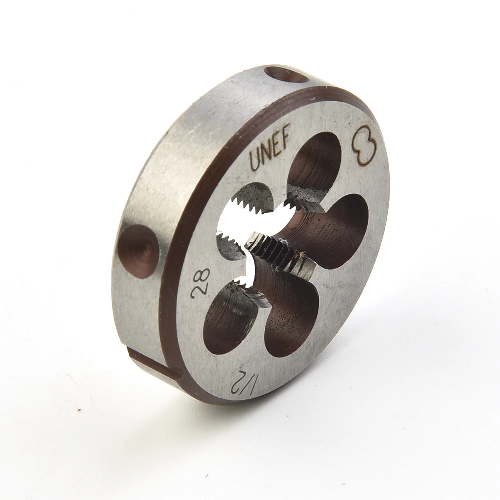 1 Sätze 1/2"-28 Pistolenmithing-Gewindebohrer + Matrizensatz (1/2" x 28) für 9 mm, 223, 5,56, 22LR 1/2x28 Gewindebohrer + 1/2x28 Matrize für die rechte Hand – Detail 11