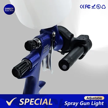 Upgrade Spray Gun Light Airbrush Light Fill Light Adjustable Universal Painting Light Power Tool Accessories for Painting Works 1