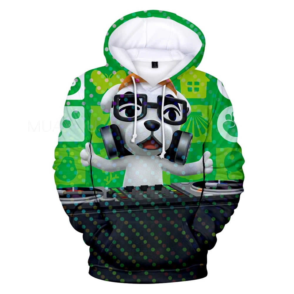 Hoodies men Animal Crossing 3D Sweatshirts Women pullover Cartoon Game Harajuku Funny Student's Hooded Spring/Autumn Tops