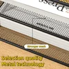 Office File Organizer Capacity Metal Mesh Desk Organizer with Three Layer Design Multifunctional File Holder Paper Storage Rack 4