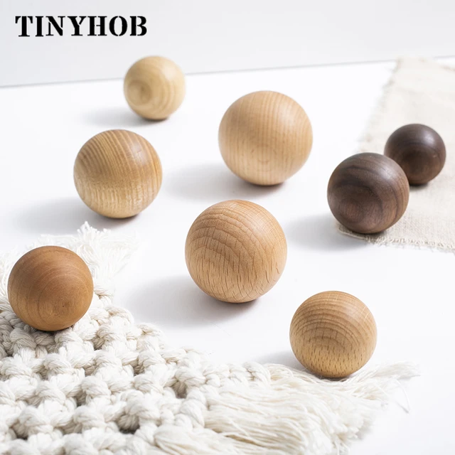 Kigniote Lot de 275 Boutons en Bois Forme Ronde Naturel Boutons