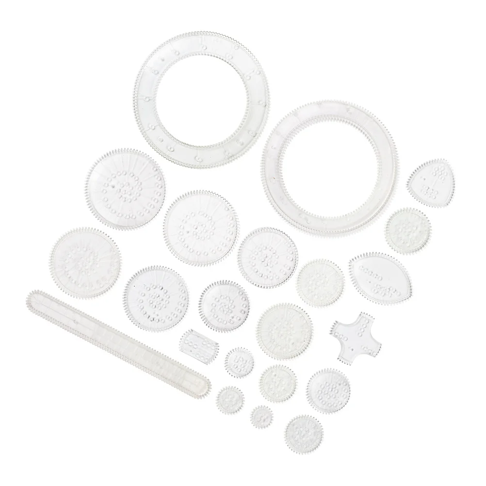 

of art drawing templates Children's Puzzle Flower curve million flower ruler creative toy drawing without pen and glue
