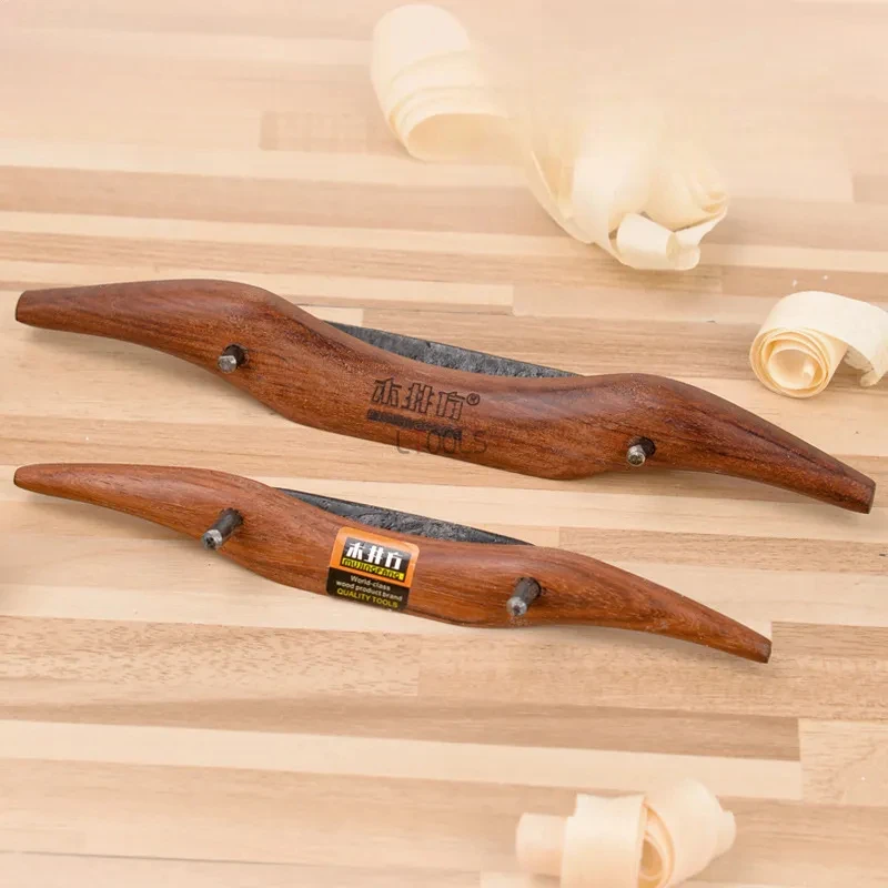 150mm/180mm Mini Bird Planer Round Handle Small Curved Planer Woodworking Bending Carpenter Wood DIY Trimming Push Plane woodworking hand tools wood trimming tool